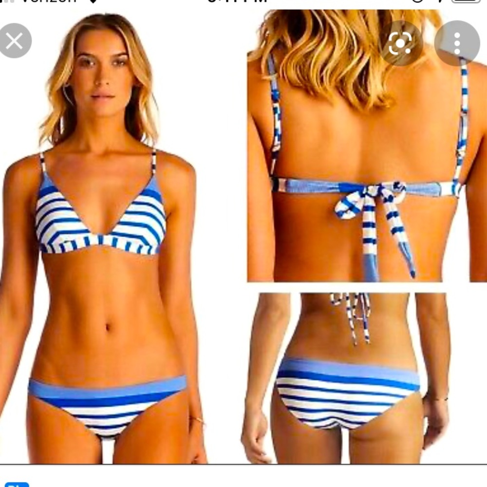 Vitamin A Striped Bikini